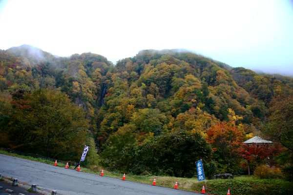 2024年10月25日松川渓谷紅葉情報